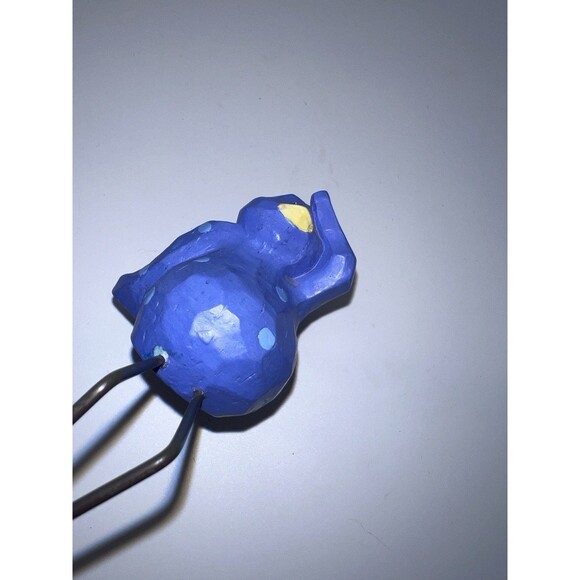 Russ Berrie &Co. Merrily Tweet Along Blue Bird shelf sitter Whimsical - Picture 6 of 7